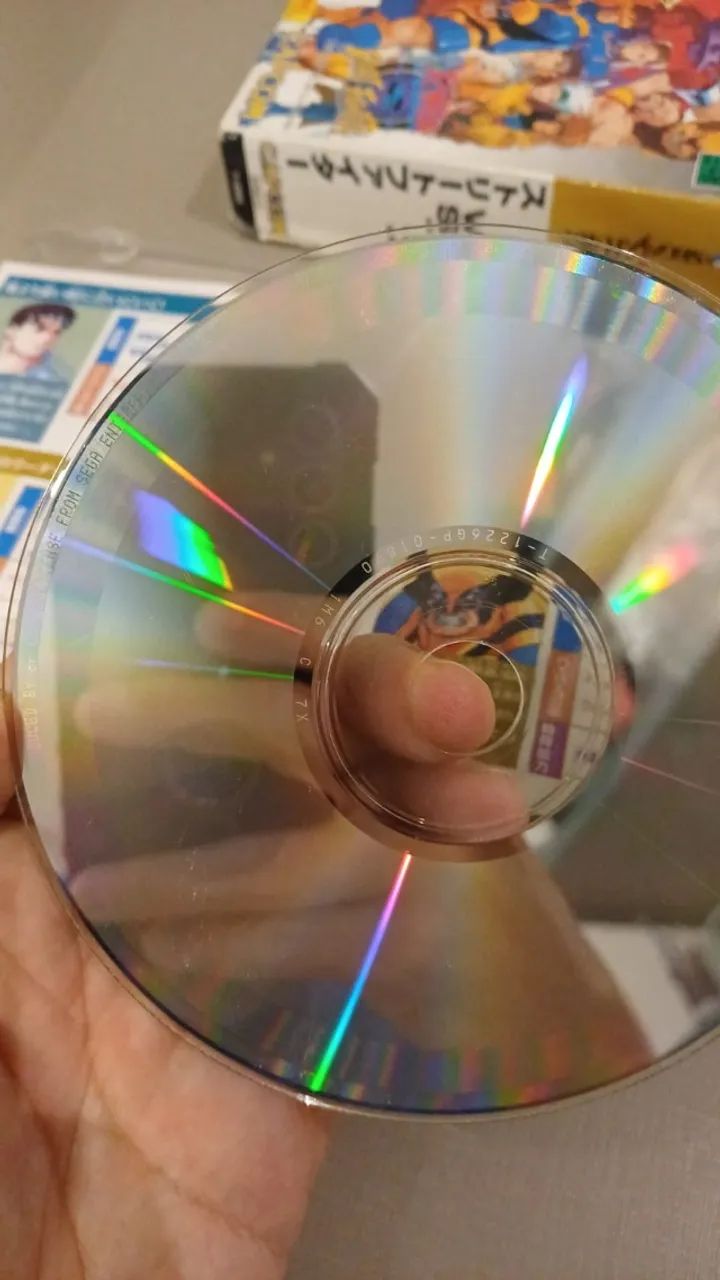 X-men Vs. Street Fighter - ORIGINAL - Sega Saturn - Japonês