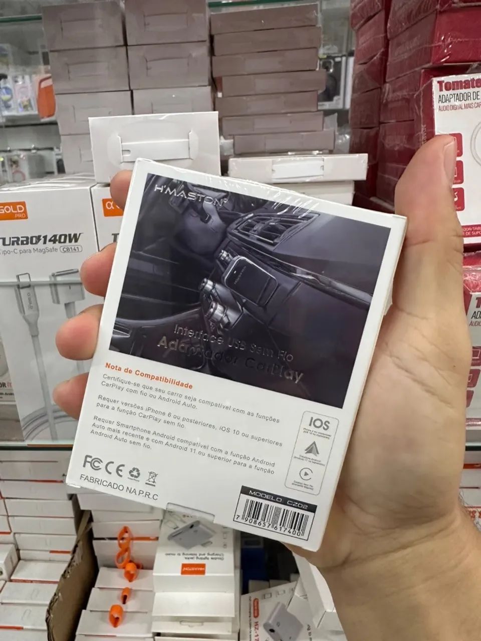 Adaptador Android Auto e CarPlay  - Foto 2