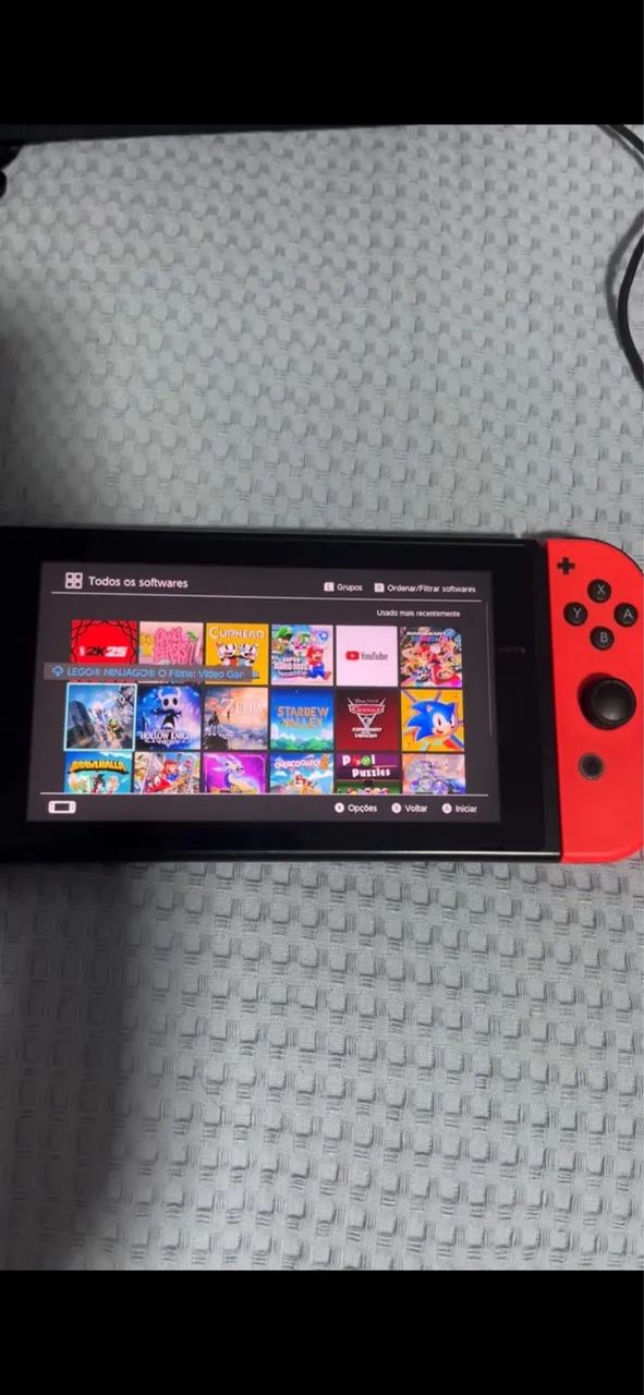 Nintendo switch com mais de 18 jogos de brinde - Foto 2