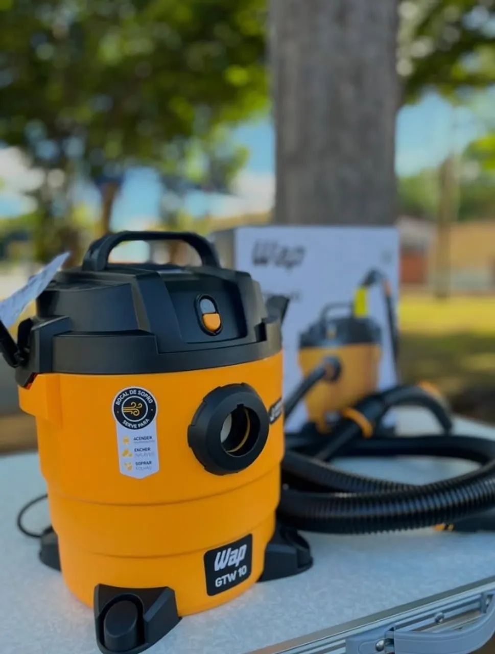 Aspirador de Água e Pó WAP GTW 10 1400W 10L com Função Sopro - Foto 2