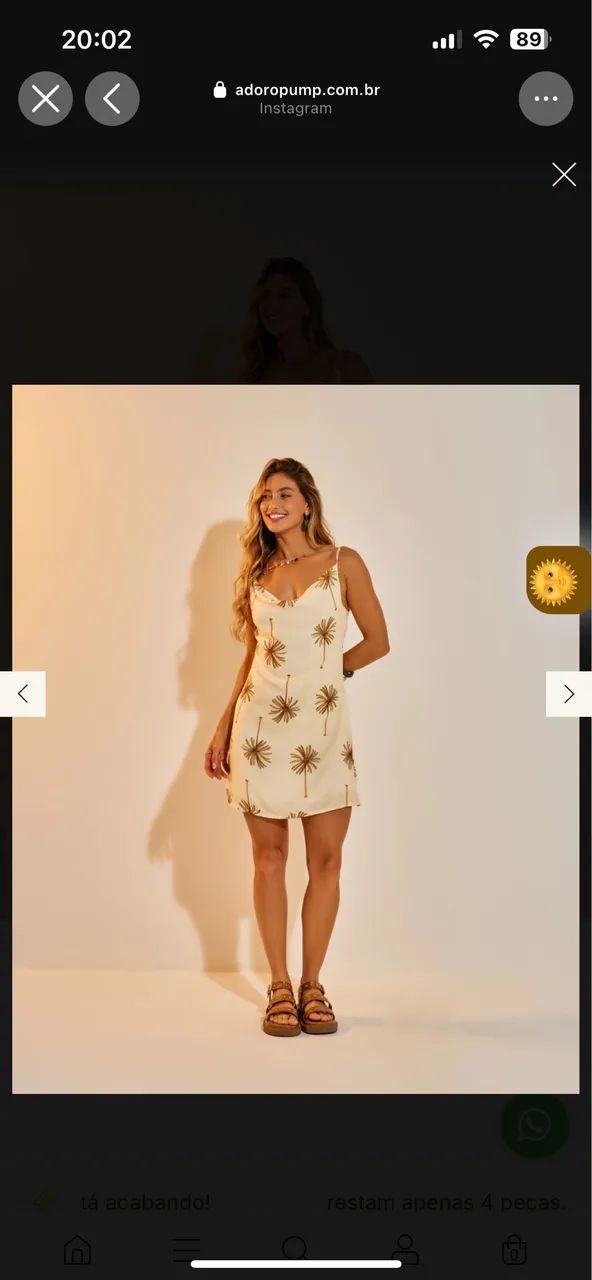 Vestido curto - Foto 2