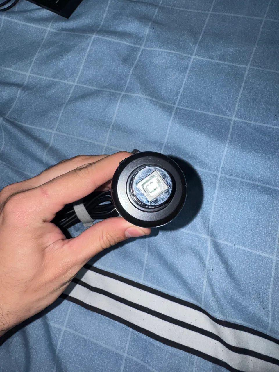 Microfone Condensador USB Kolke com Controle de Volume e Eco - Foto 3