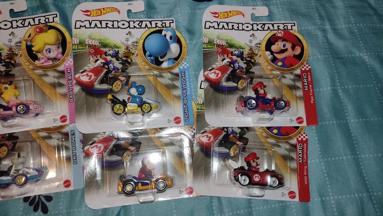 Hotwheels Mario kart a partir de 62 reais cada - Foto 2