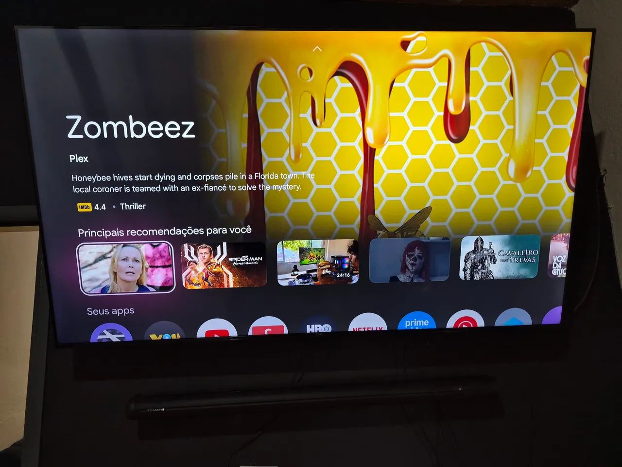 TV smart 65" TCL 4K