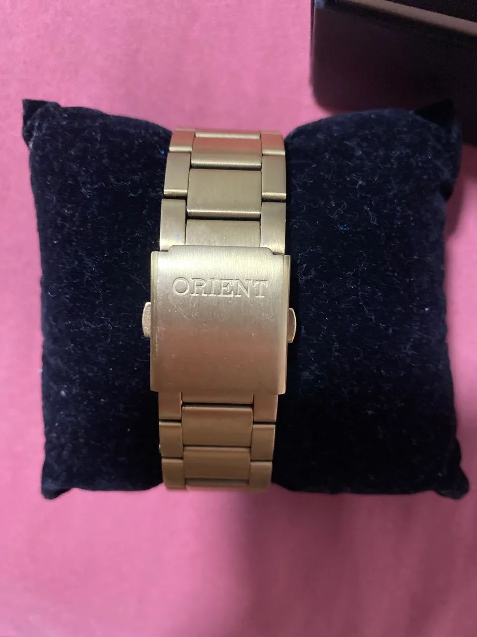 Relógio Orient Masculino Original Dourado - Caixa Original - Foto 3