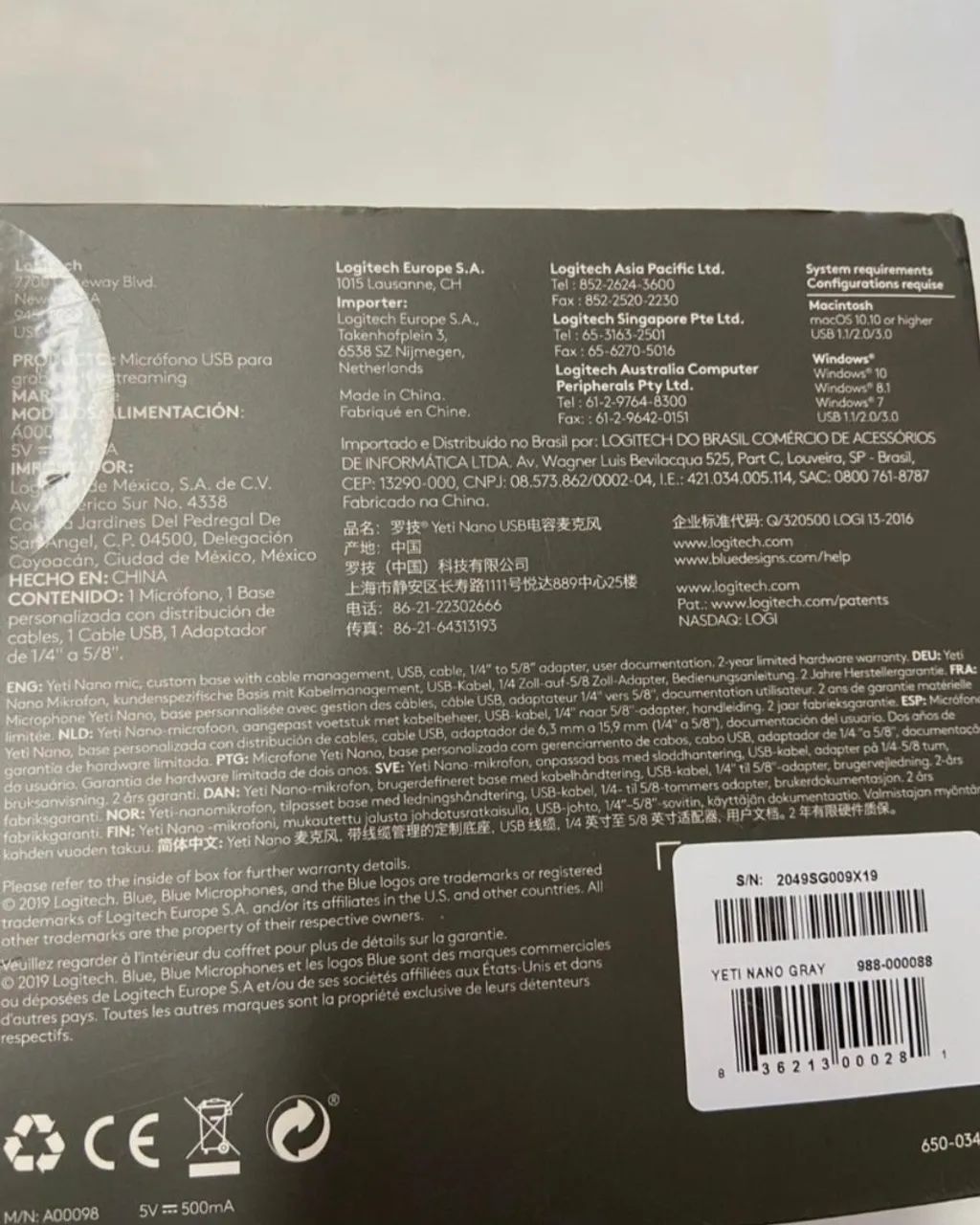 Microfone Blue Yeti Nano - Foto 3