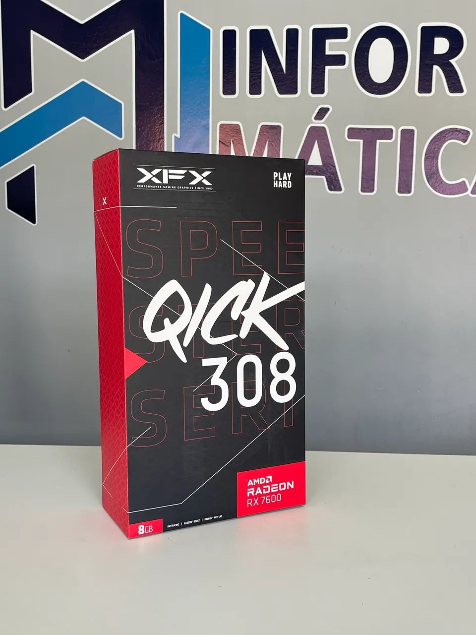 Placa de vídeo RX 7600 8GB XFX QICK 308 - Placas de Vídeo