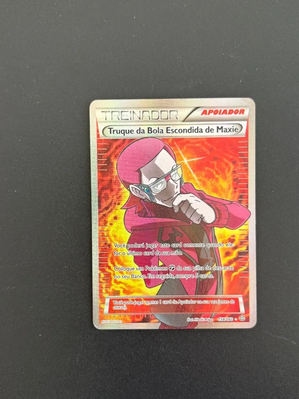Carta pokemon Truque da bola escondida de Maxie - Foto 2