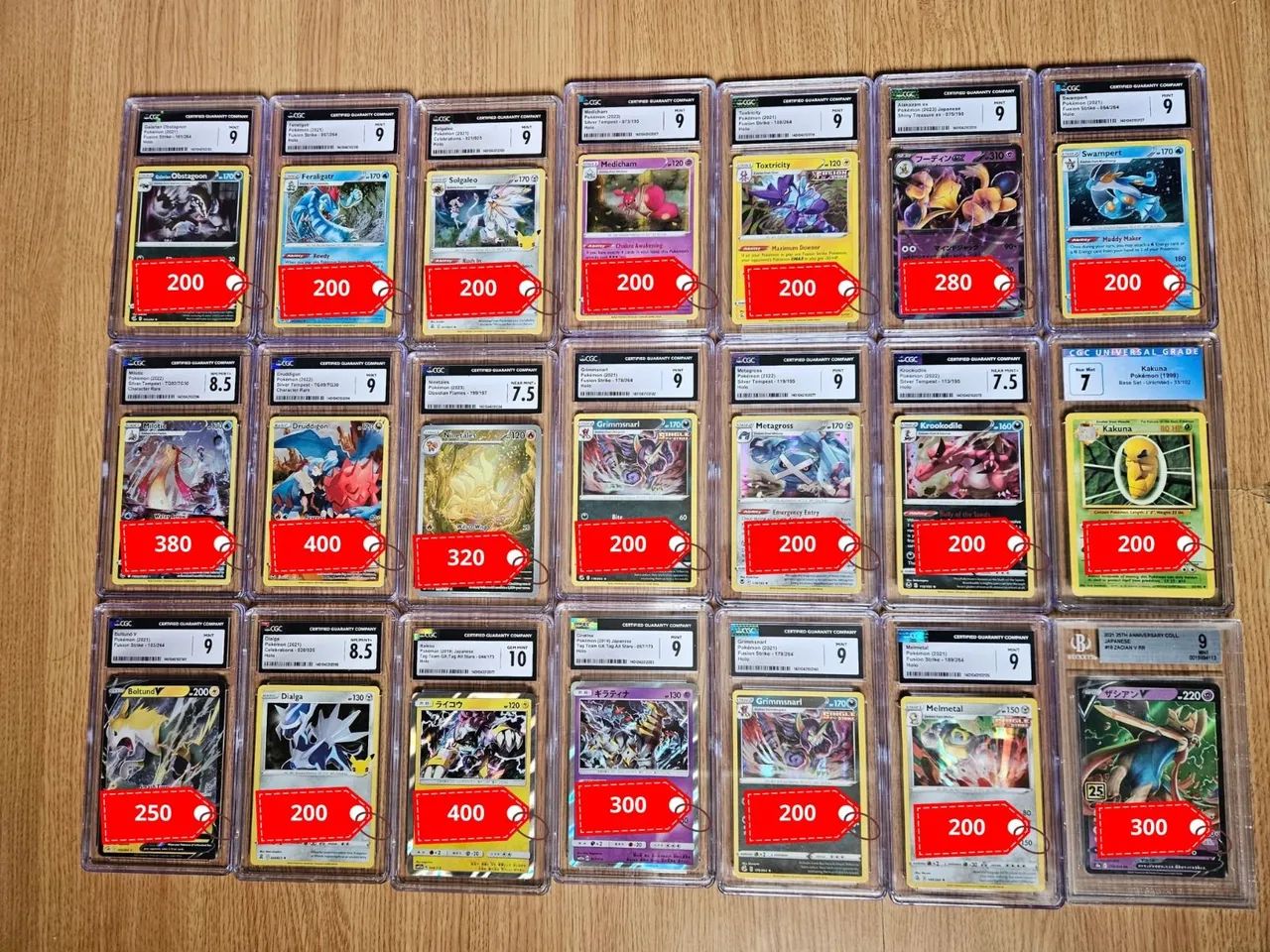 Cartas pokémon graduadas slabs  - Foto 2