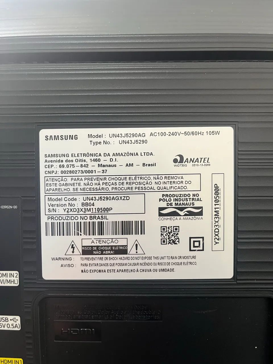 Smart Tv Samsung 43 Polegadas  - Foto 4
