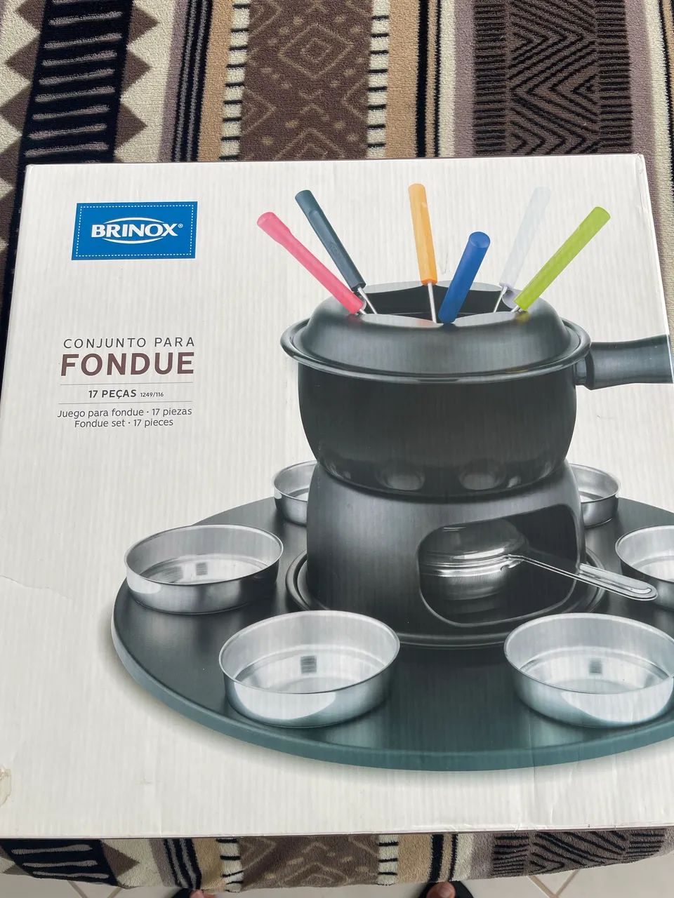 Fondue conjunto 17 peças 