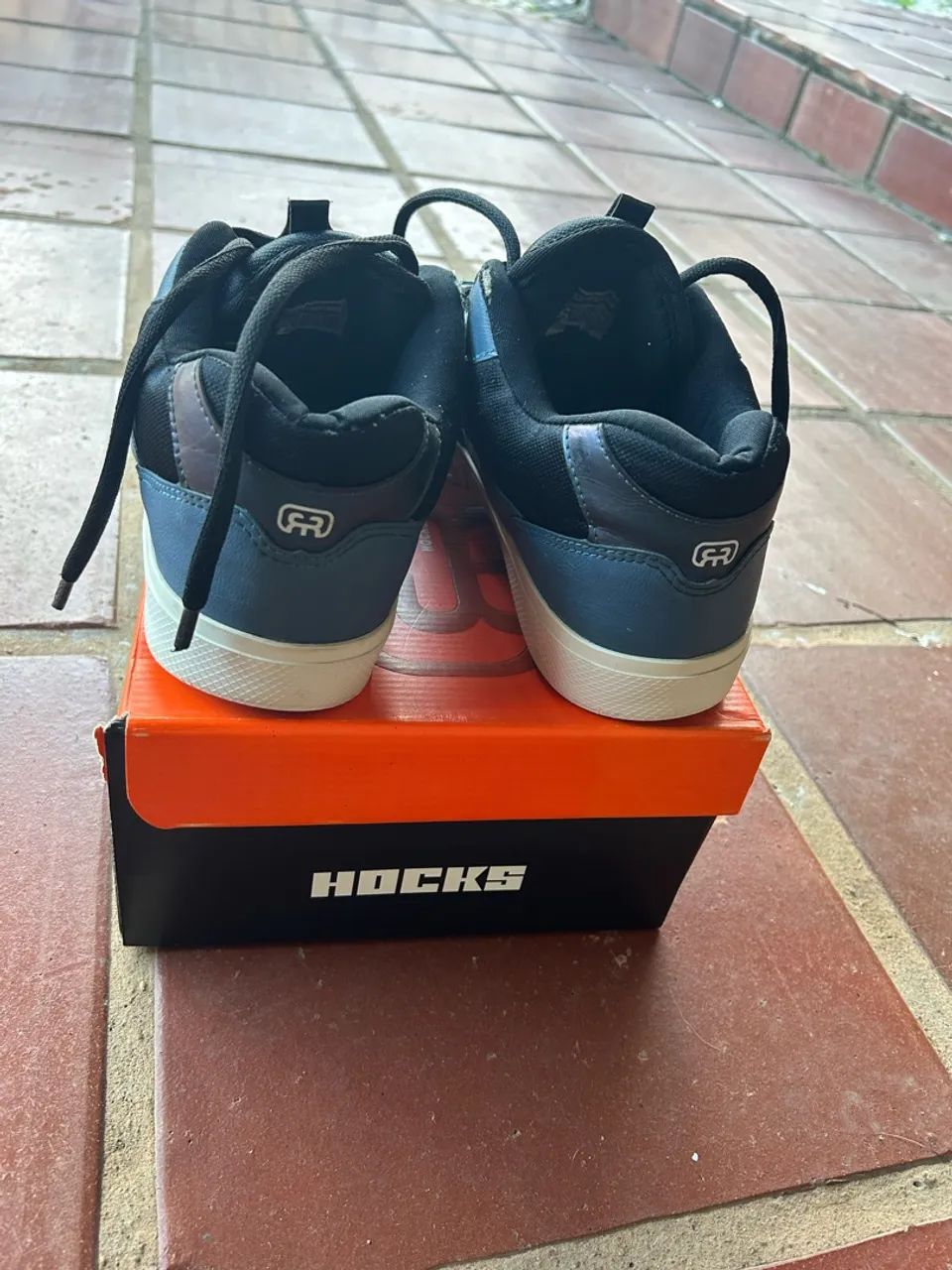 Tênis hocks puff azul número 41 - Foto 5