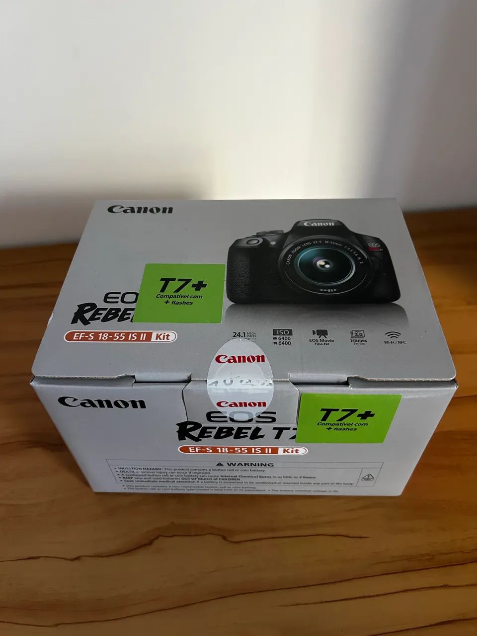 Câmera Canon EOS REBEL T7  - Foto 4