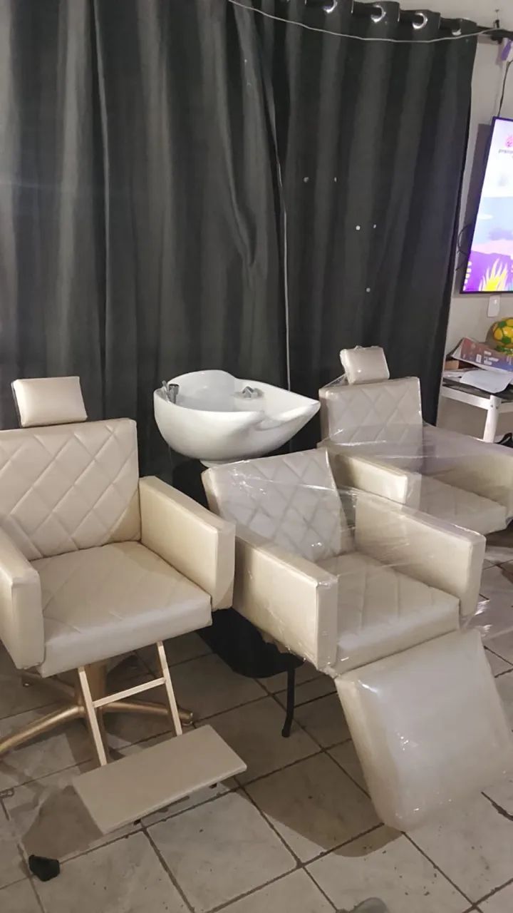 Lavatório de porcelana para salão  - Foto 2
