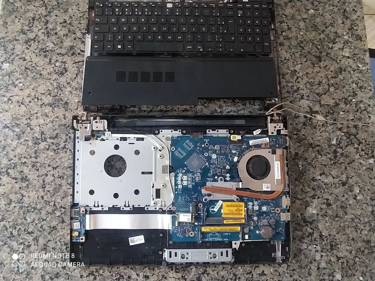 Notebook Dell p51f placa funcionando perfeitamente - Foto 3