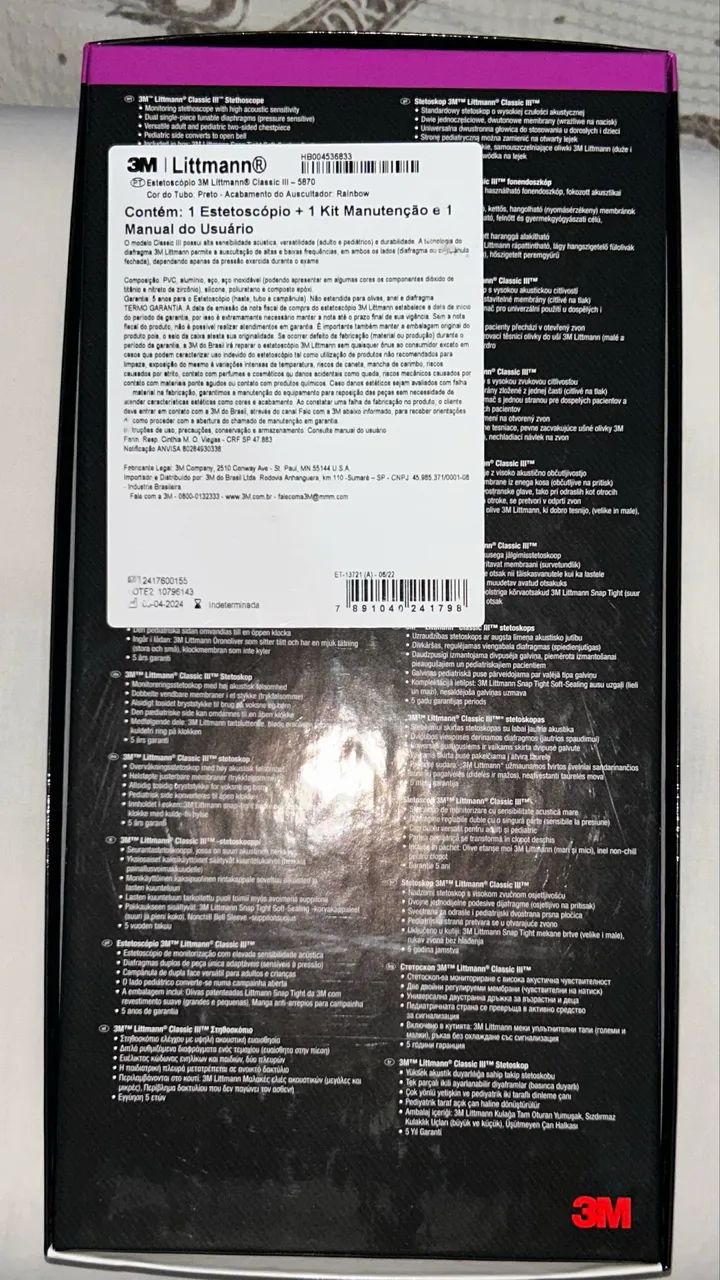 Estetoscópio Littmann III - Foto 4