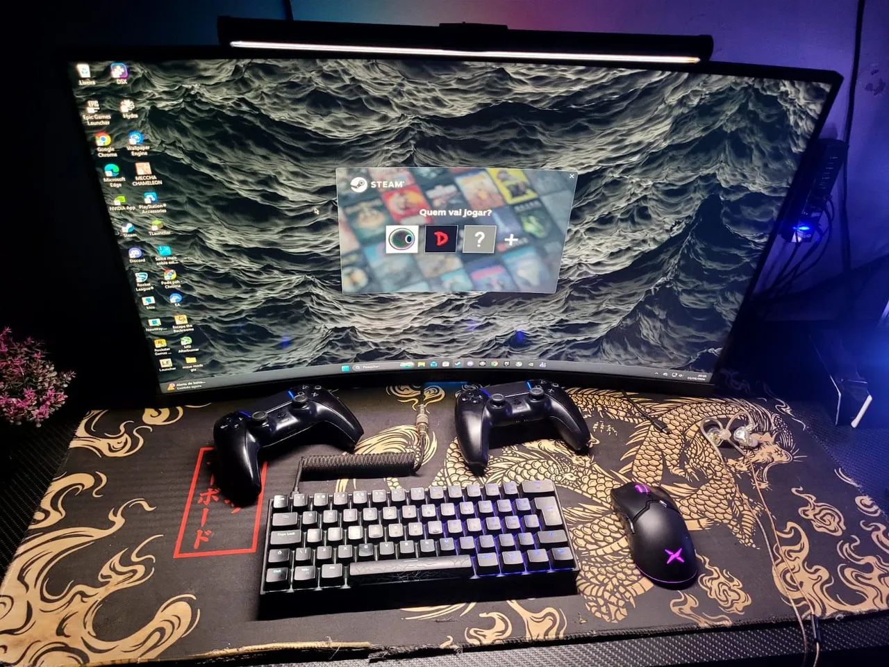 Setup gamer completo pc gamer RTX - Foto 5