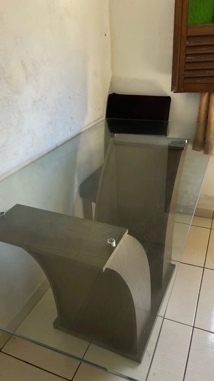 Mesa de jantar de 6 lugares