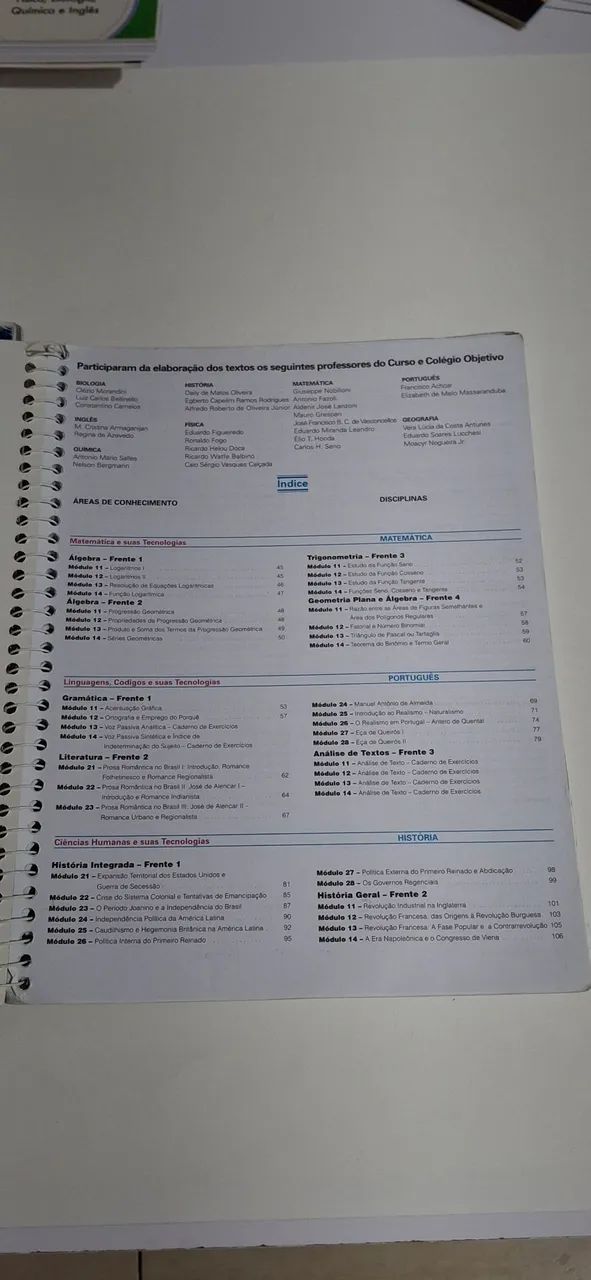 2 Apostilas 3-SL Teoria e Exercícios Objetivo  - Foto 2