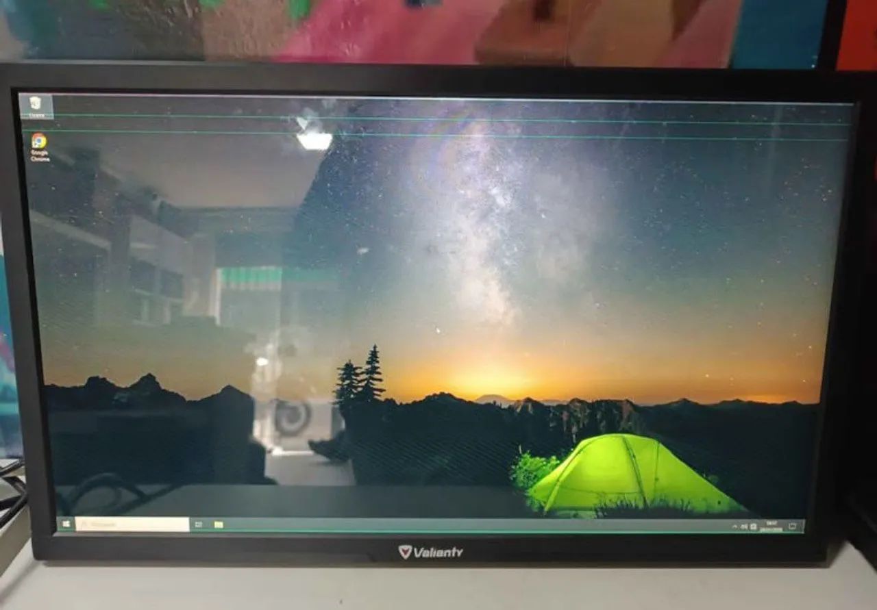 Monitores diversas marcas e polegadas com leves avarias - Foto 2