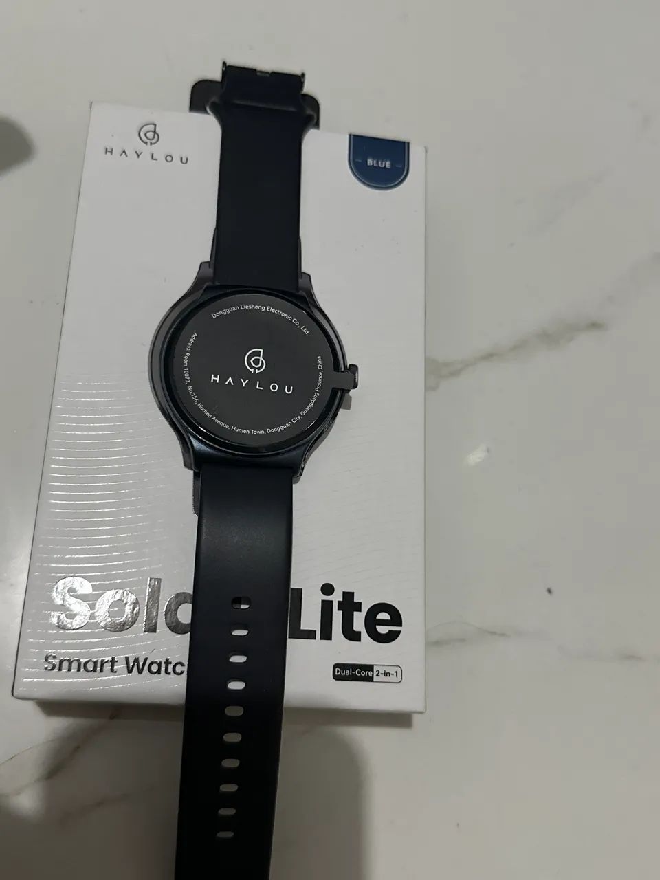 relógio haylou solar lite 
