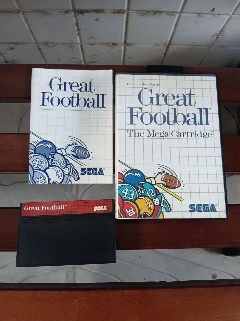 Jogo Master System Great Football 