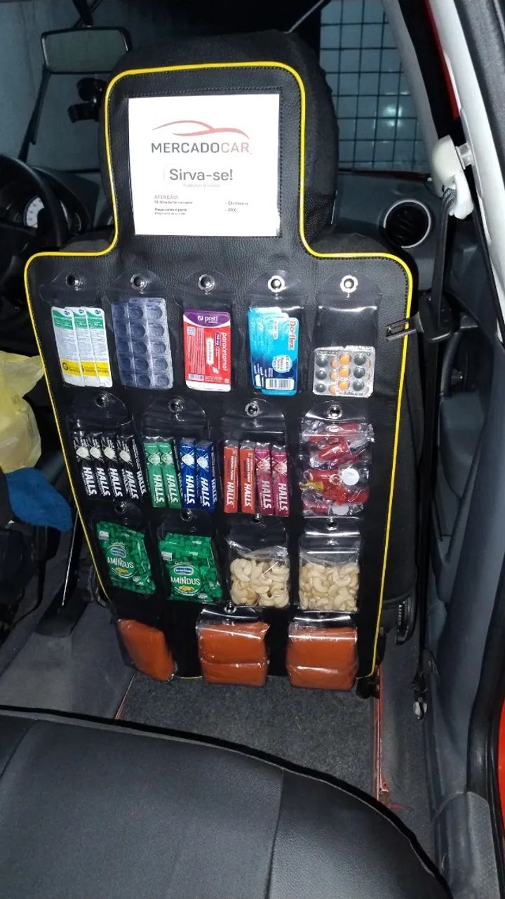 Dispositor para banco de carro Uber 