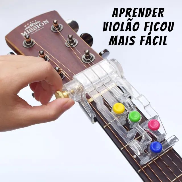 Ferramenta de Auxílio para Ensino de Violão Guitarra Aprendizagem _ MS18