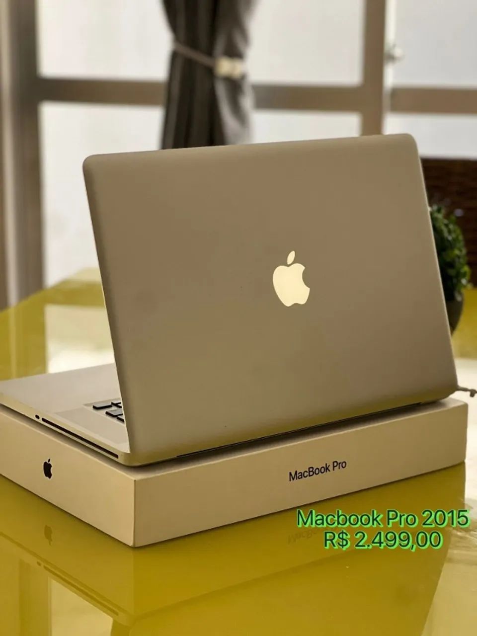 C/ Id Touch Retina Gold A1932 Air Macbook 2015 ゴールド MacBook Apple Caixa MercadoLivre | MacBook本体