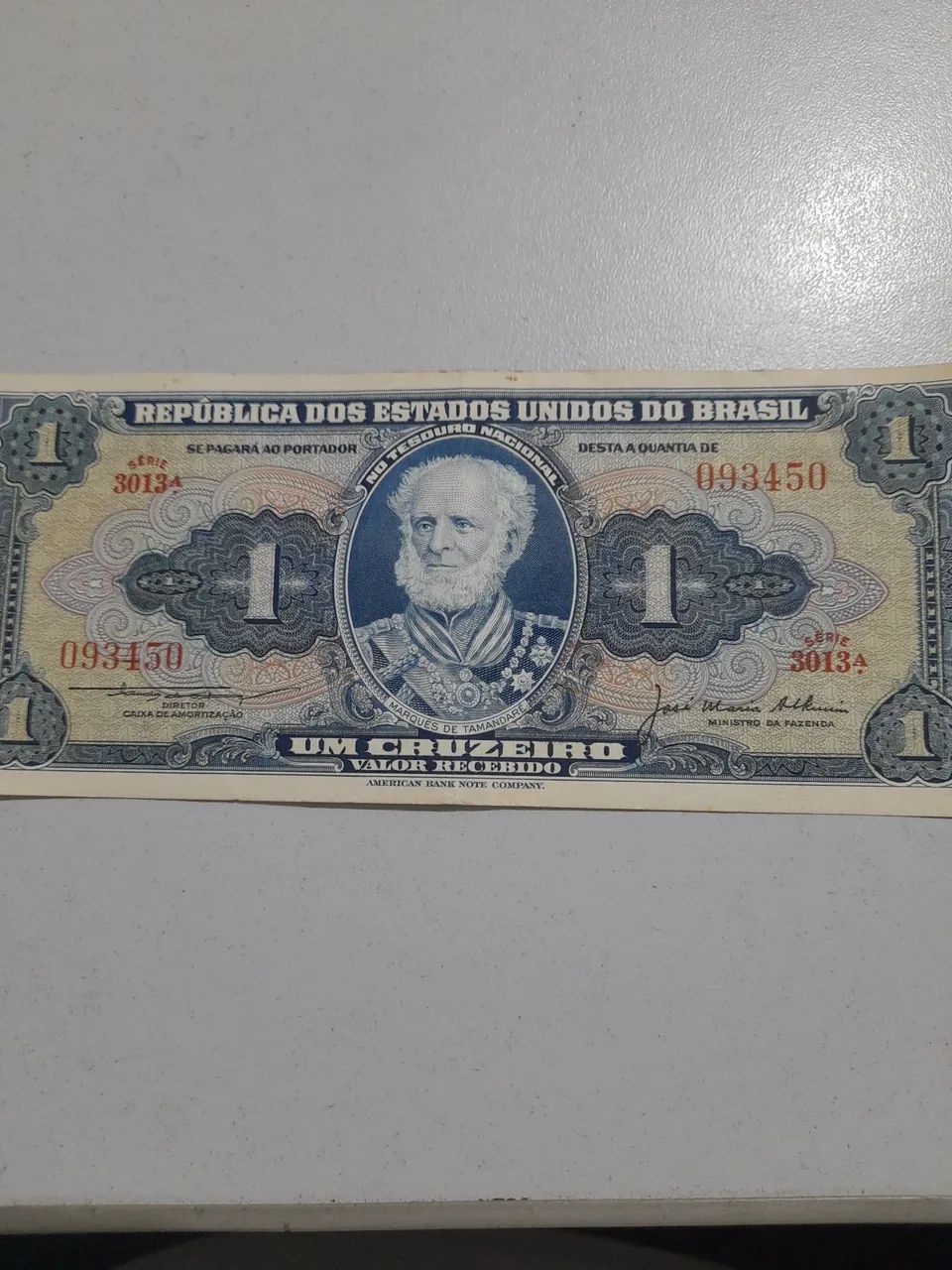 Cédula 1 Cruzeiro