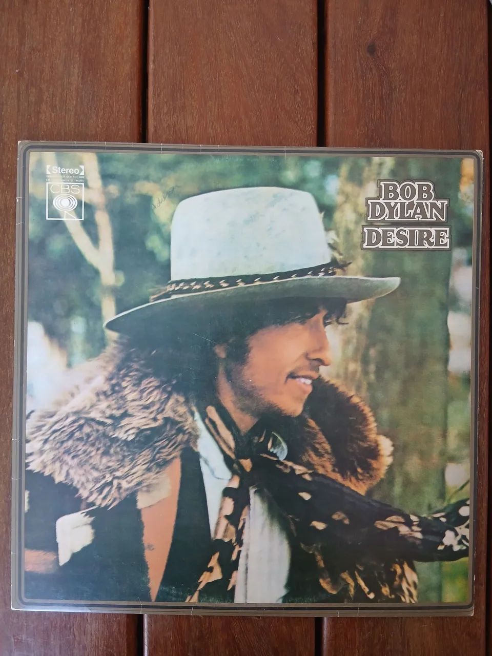 Lp bob Dylan "desire" usado 