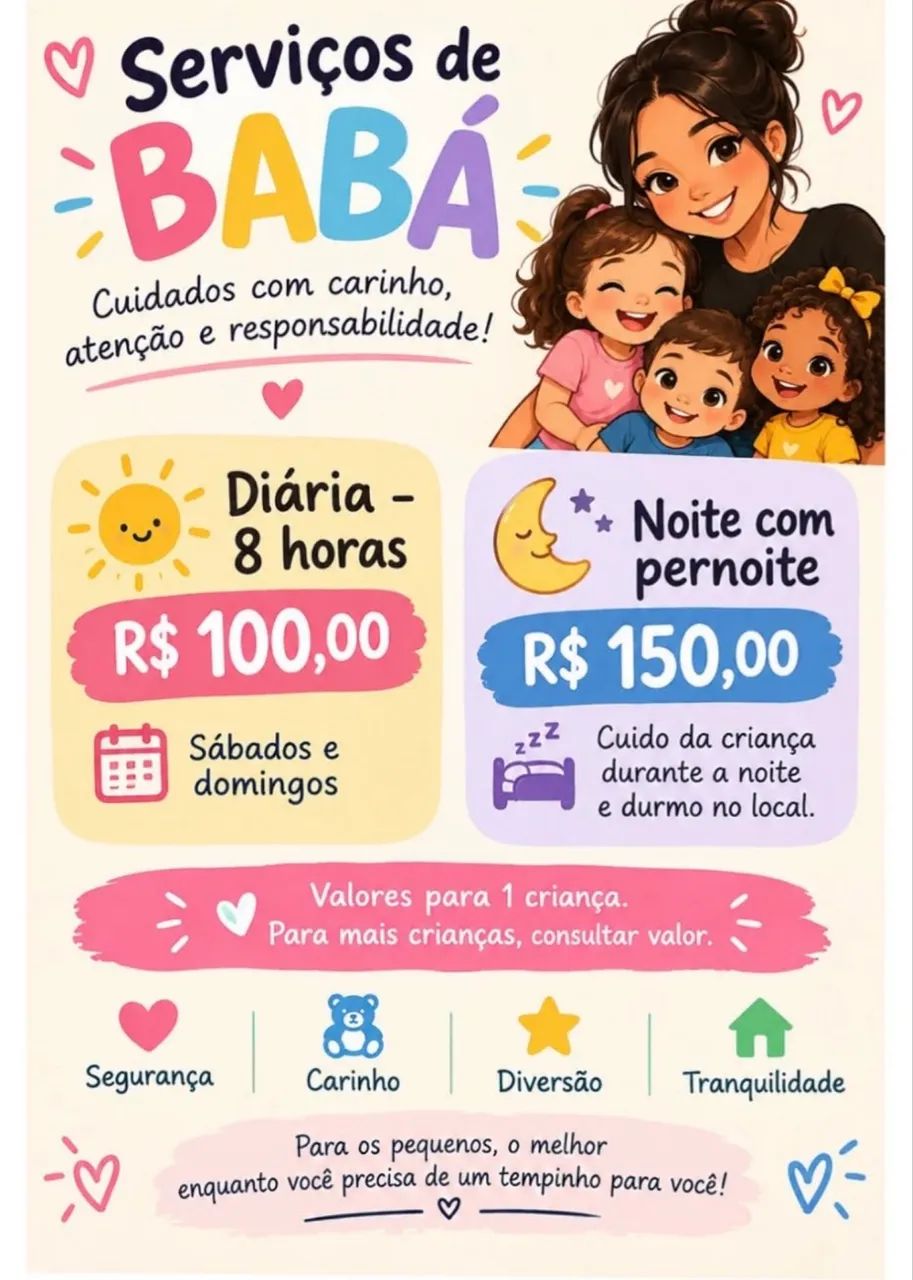 Serviço de babá 