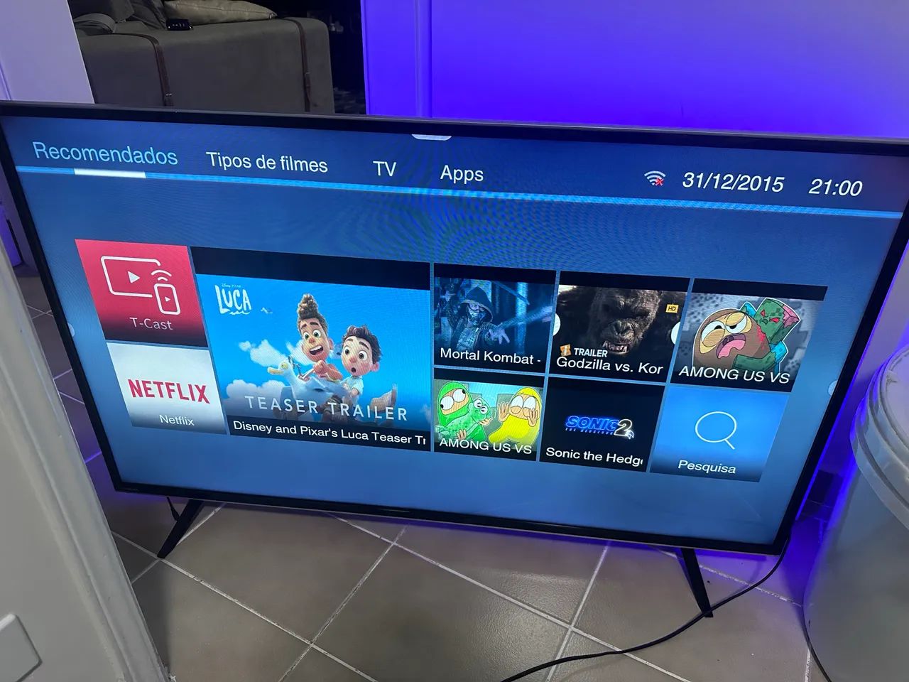 TV SempToshiba 50? R$850