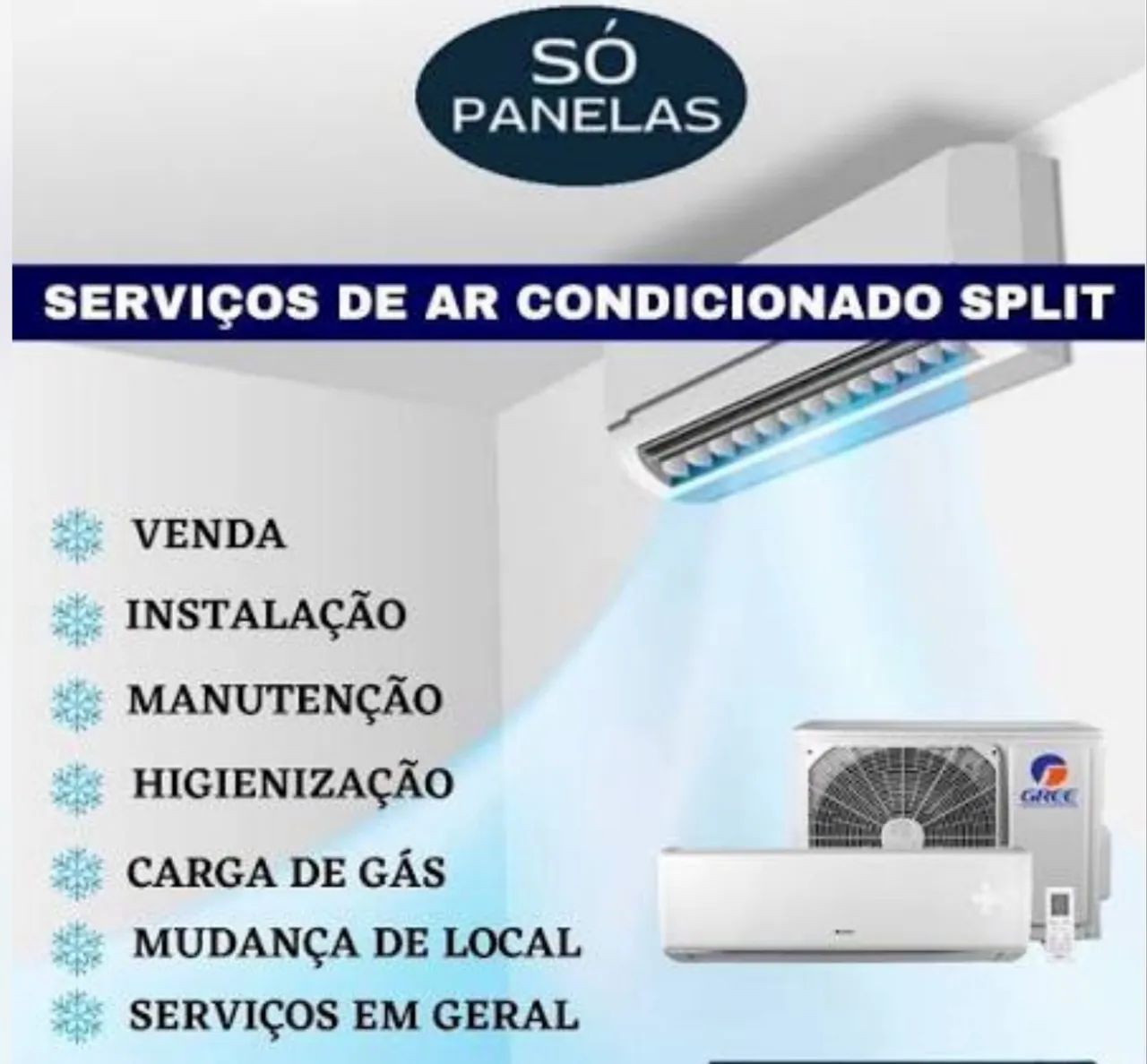 Instalação de ar condicionado 