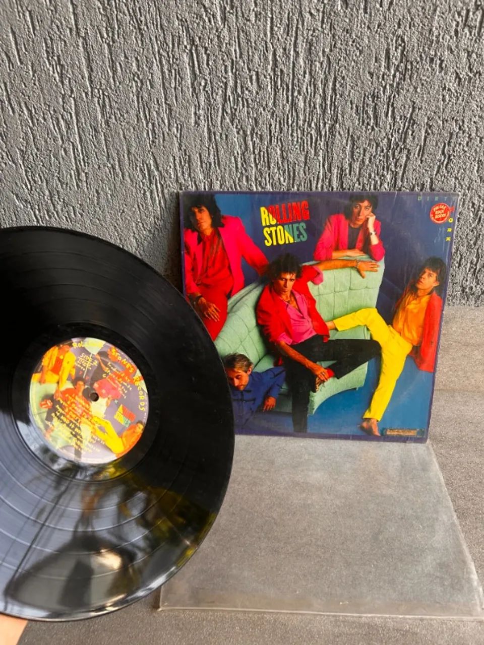 Vinil Dirty Work - Rolling Stones com encarte  - Foto 3
