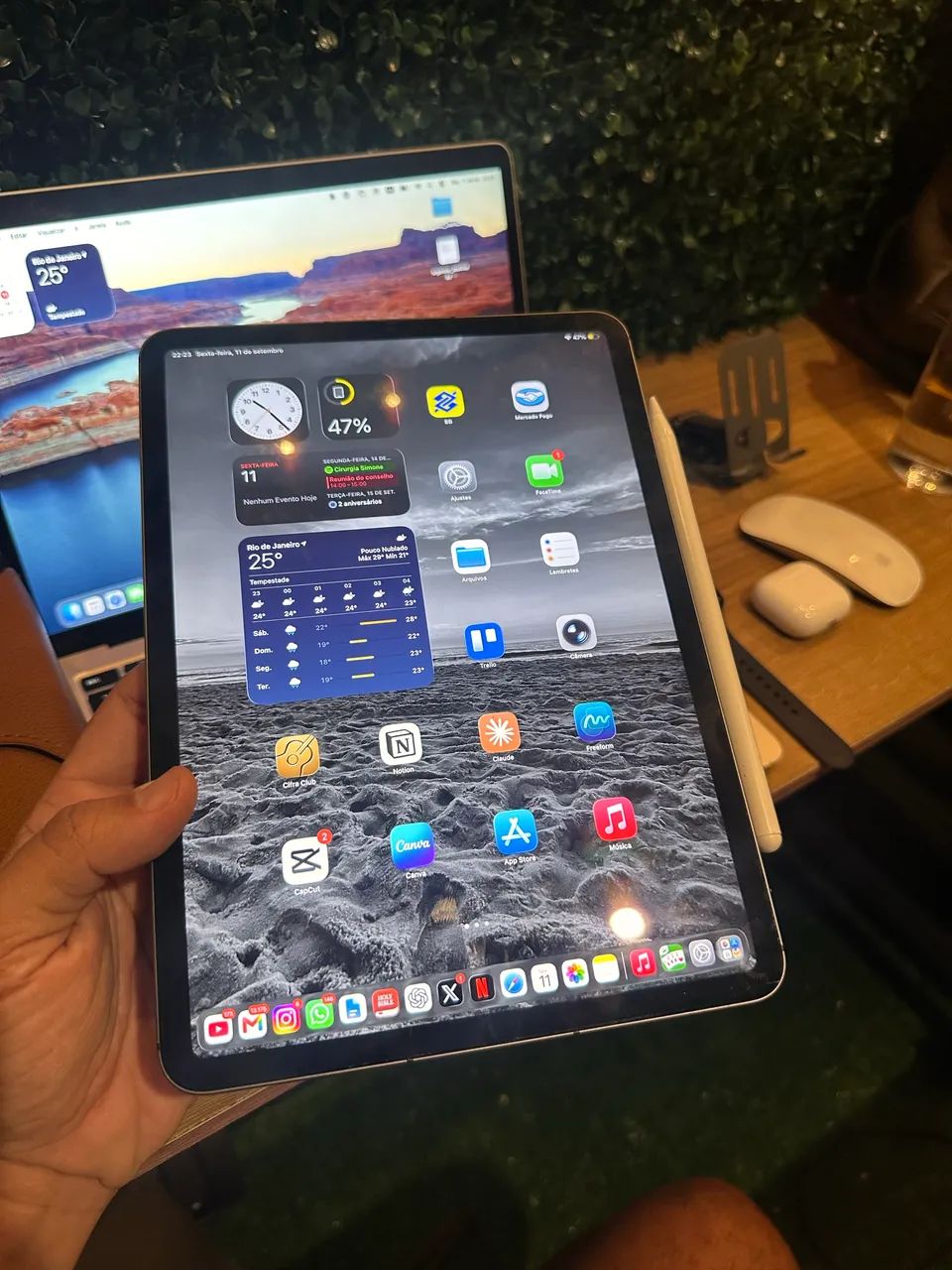 iPad Pro 11 polegadas 3ª Geração M1 + Caixa Original