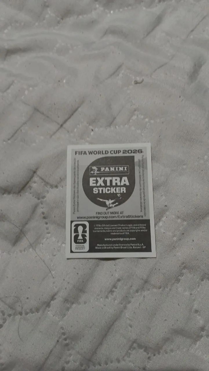 Son Extra Sticker - Copa do Mundo 2026 ? - Foto 2