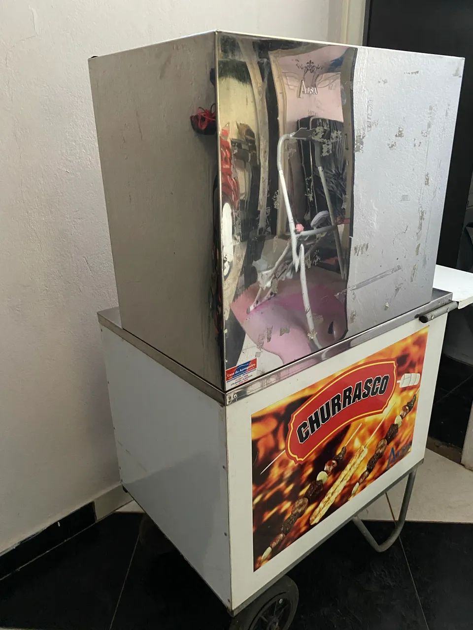 Carrinho de churrasco entrega inclusa  - Foto 4