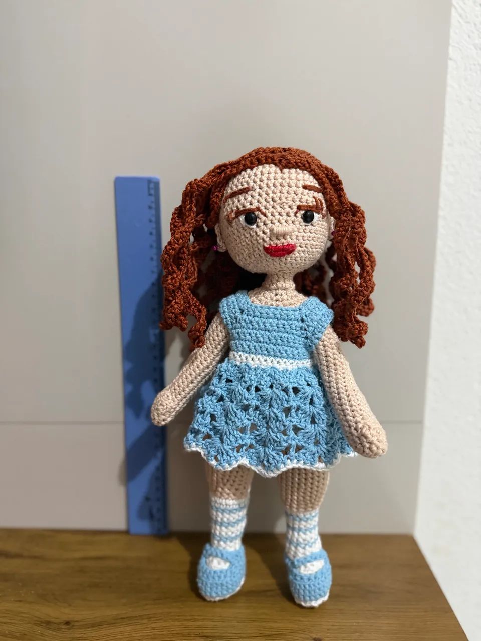 Boneca de crochê 
