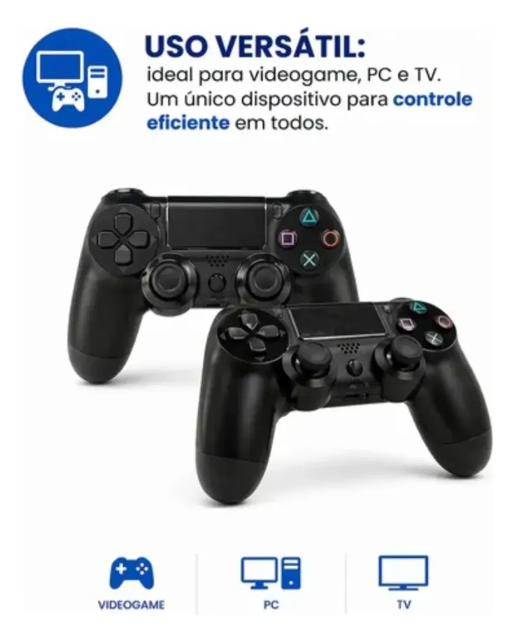 Controle para PS4,PC e celular Wireless - Foto 3