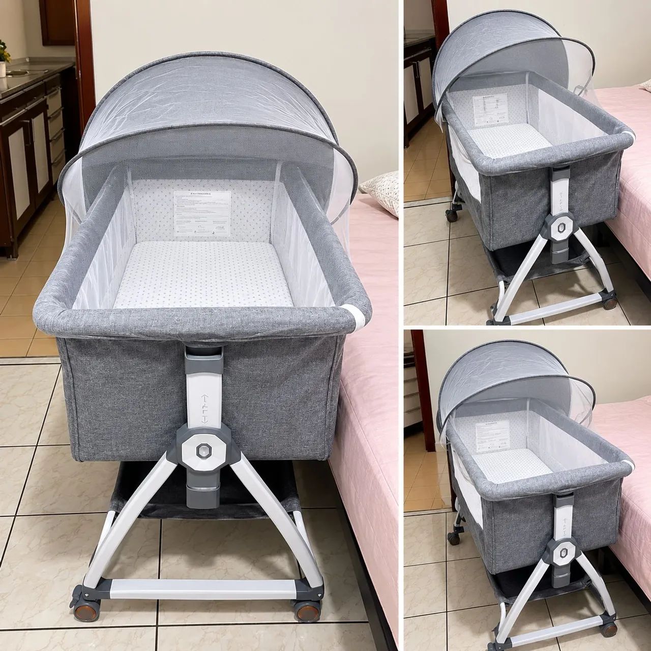 Berço Portátil Co-Bed com Balanço - Multmax