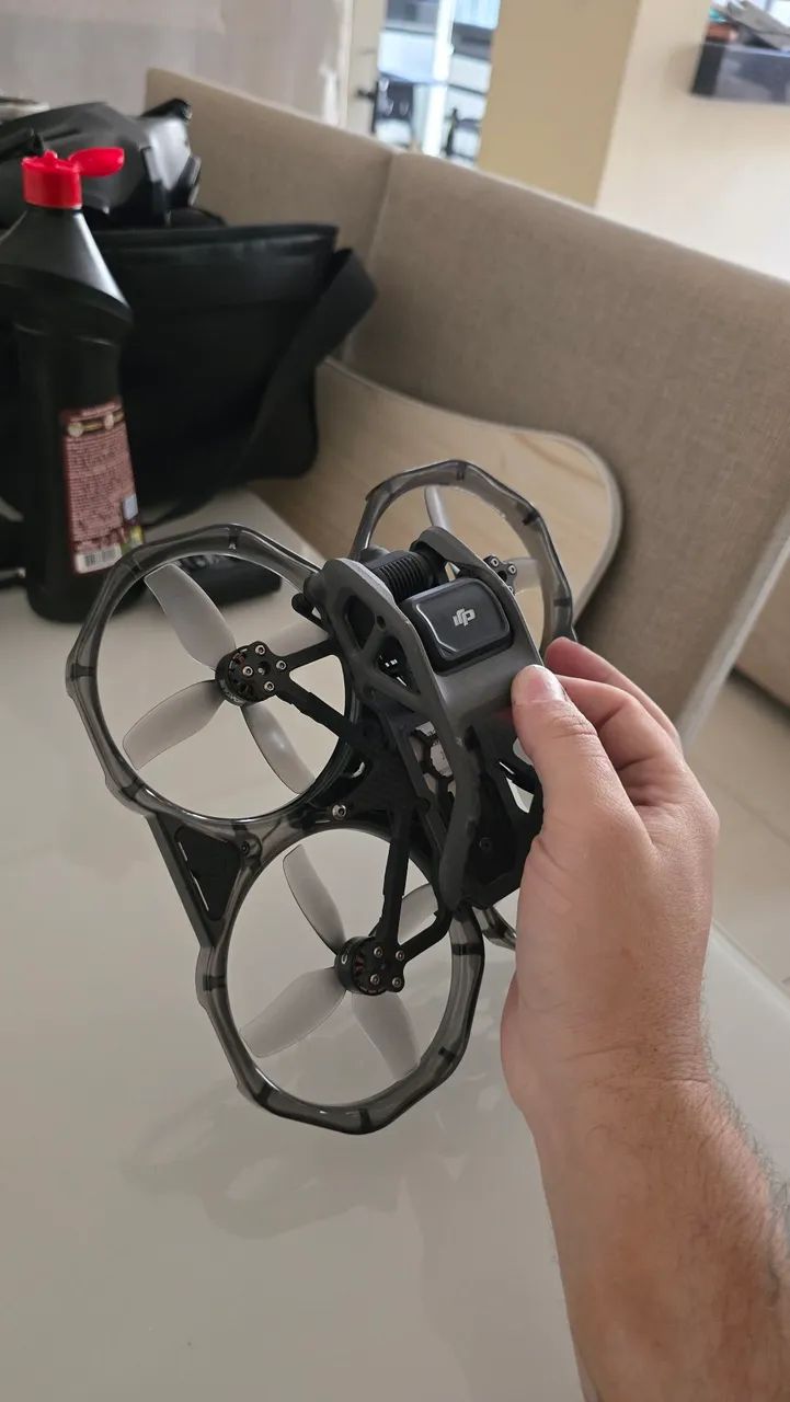 Drone DJI avata com motor forte upado modificado encaixa gopro