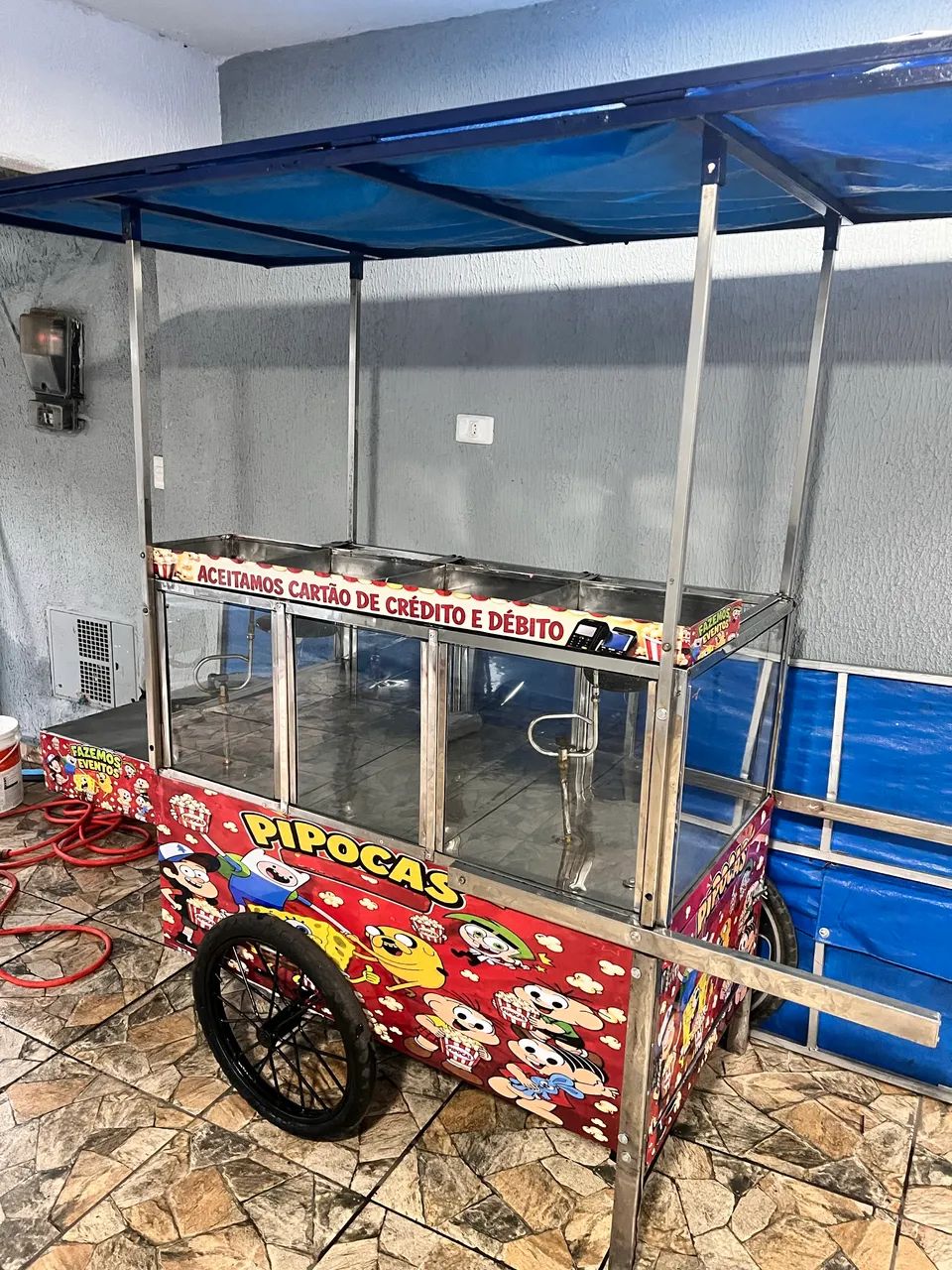 Carrinho de pipoca  - Foto 4