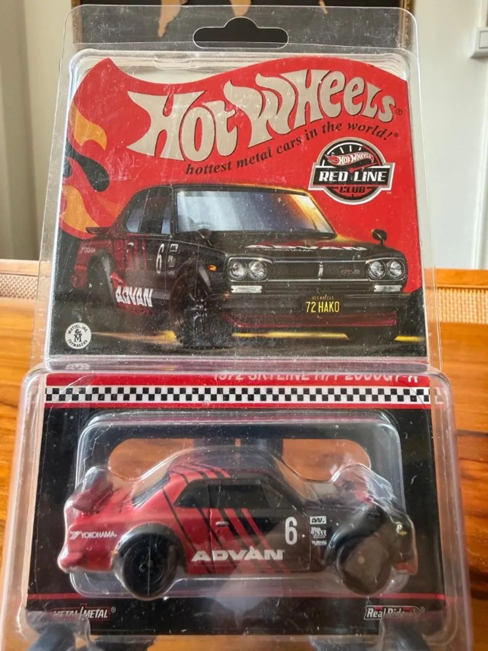 Hot Wheels RLC 1972 Skyline H/T 2000GT-R ADVAN - Foto 4
