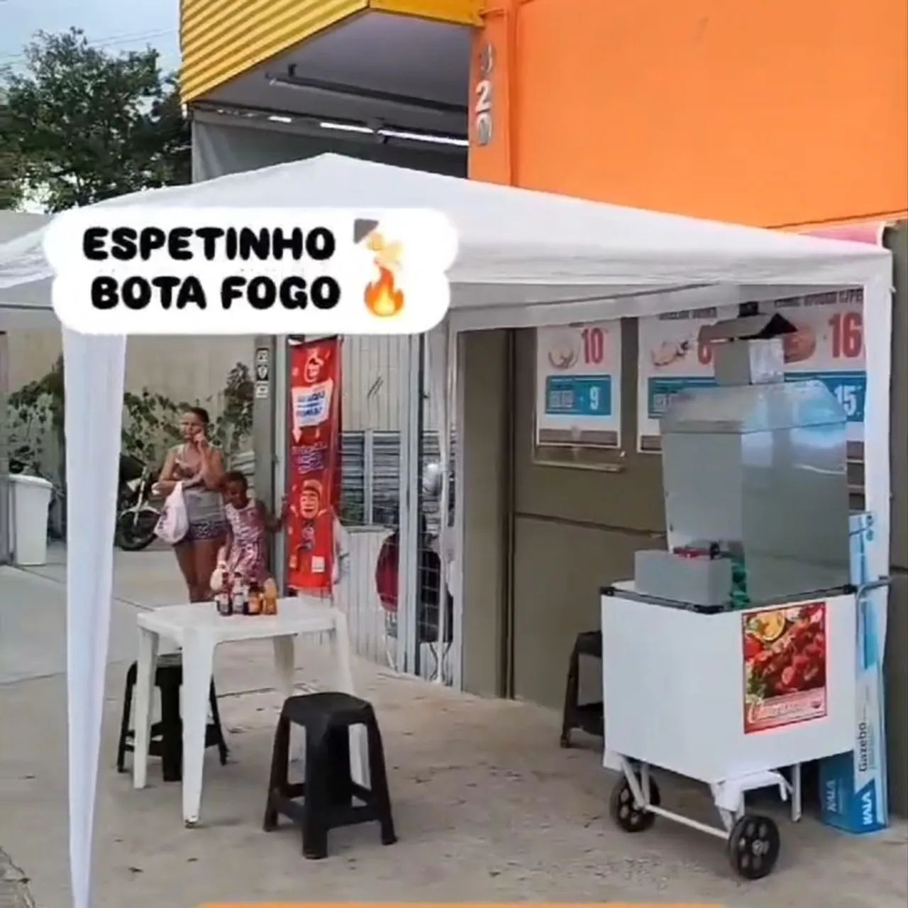 CARRINHO ESPETINHO