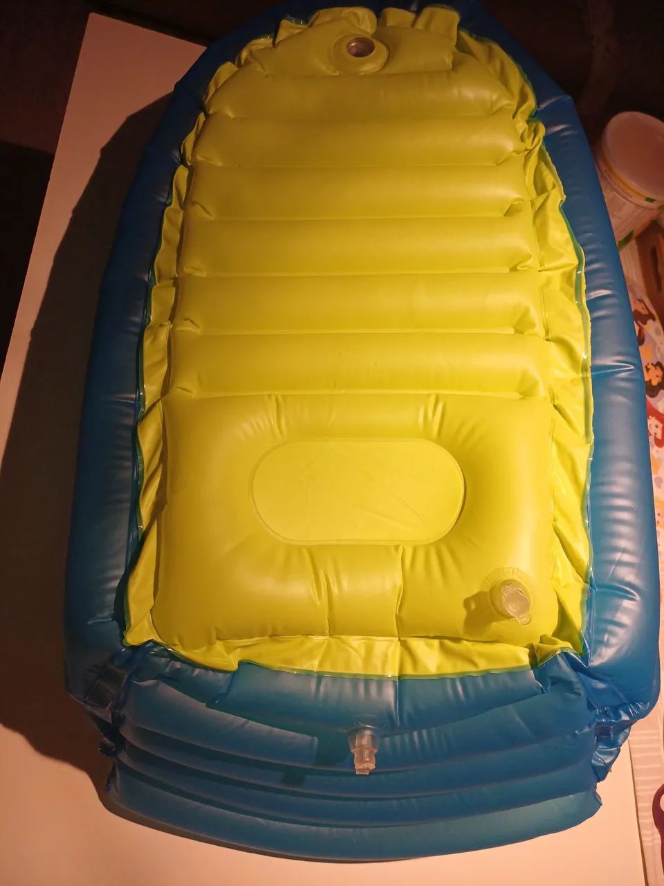 Banheira inflável infantil - Excelente para viagem. - Foto 2