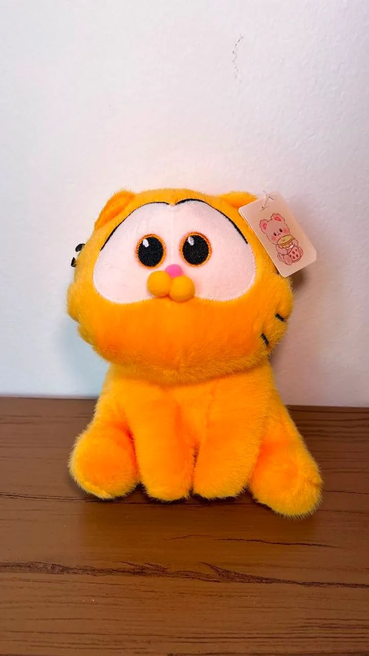Garfield - Pelúcia - Novo - Boneco de Pelúcia 