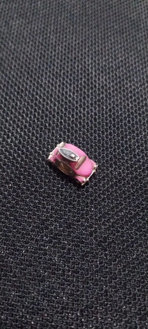 Berloque Vivara Pingente Fusca Rosa - Foto 3