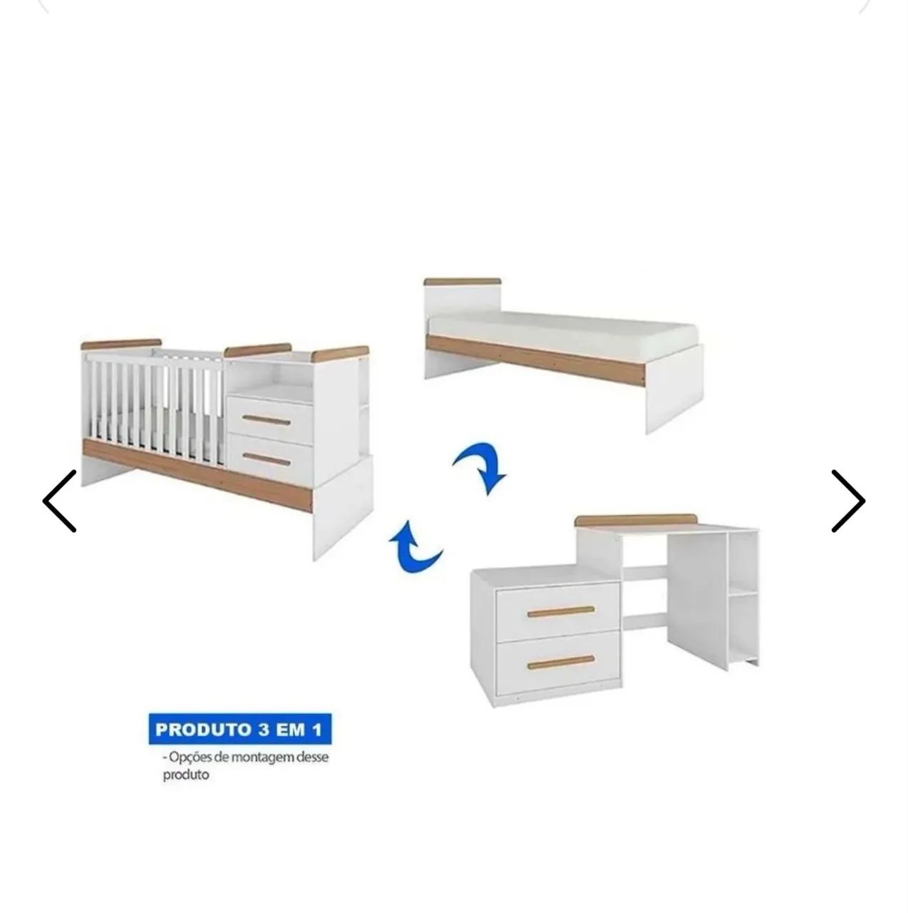 Berço com trocador - Foto 4