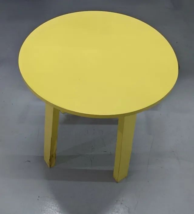 Mesa de Apoio para Escritório - Amarela  - Foto 4